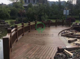 岳陽棧道平臺；圍欄-湖南防腐木批發(fā)
