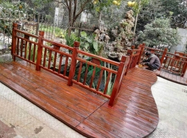 棧道平臺(tái)；圍欄-湖南防腐木批發(fā)